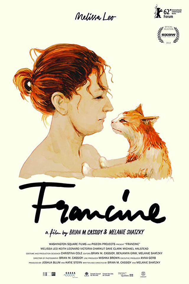 Francine - movie poster for Francine