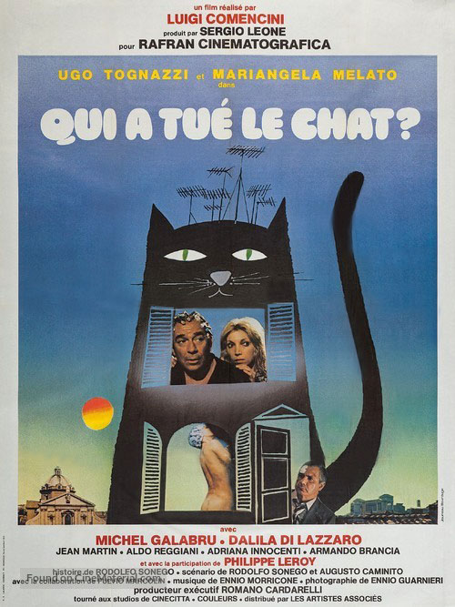 Il Gatto - movie poster cartoon cat