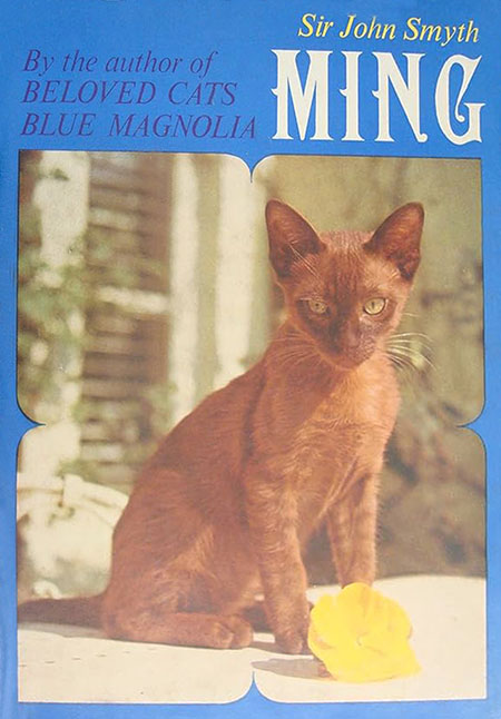 Look at Life - The Price of Valour - Burmese cat Ming on book cover