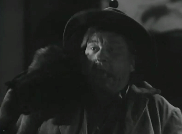 The Man From Dakota - black cat dropping on Barstow Wallace Beery shoulder