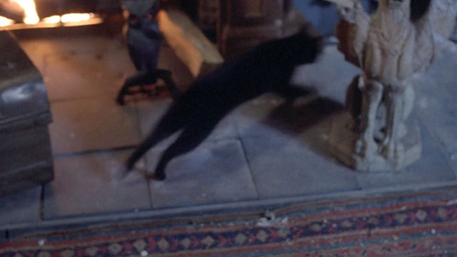 Night of the Demons 2 - black cat running away