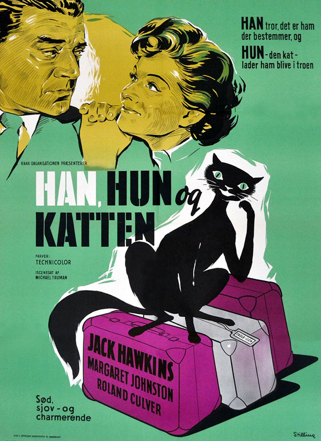 Touch and Go - Danish movie poster