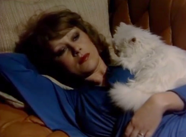 Great Performances - The Collection - Stella Helen Mirren lying on couch with longhaired white cat