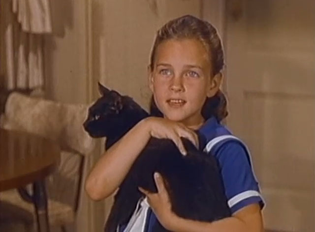 Hazel - Hazel's Endearing Young Charms - black cat held by Susie Julia Benjamin