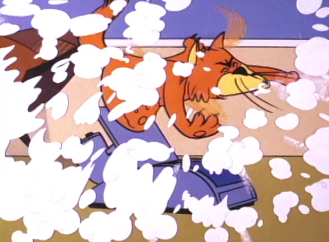 The Jetsons - Dude Planet - orange cat sneezing