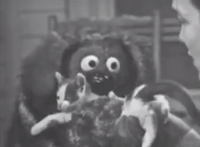 The Jimmy Dean Show - Episode 1.25 - Muppet Rowlf the dog holding calico kitten Fluffy